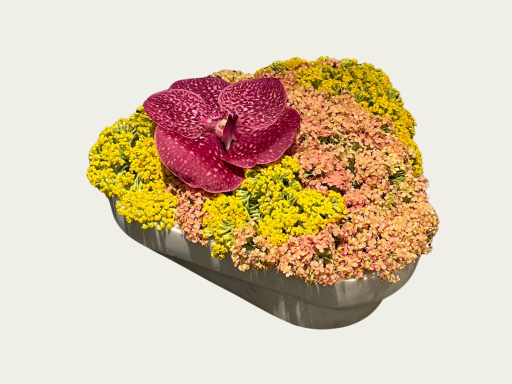 Infinity Vase with Flower