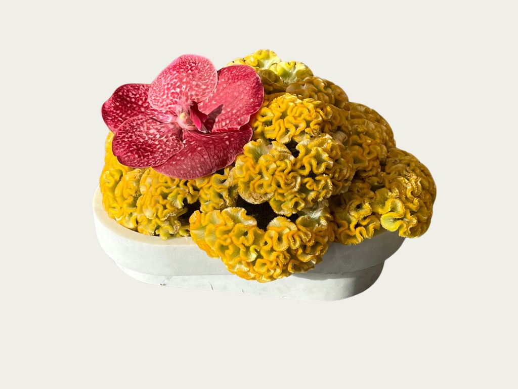 Infinity Vase with Flower