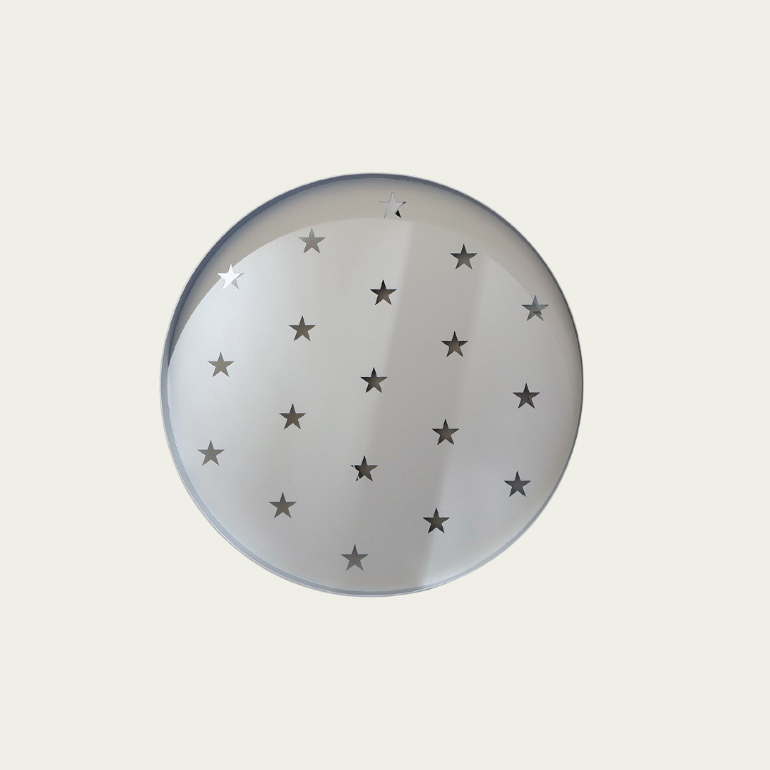 Wandering Stars Silver Tray