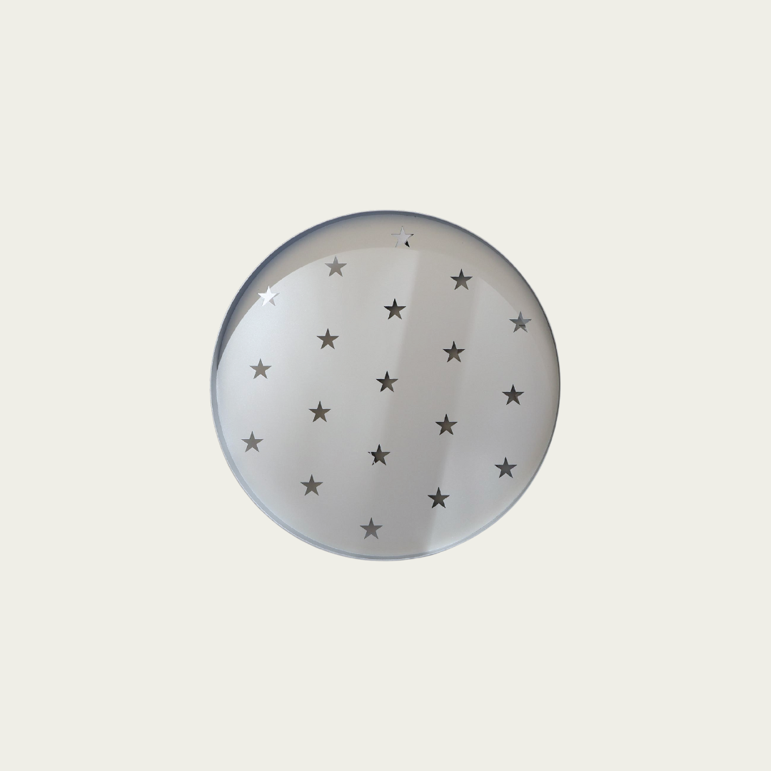 Wandering Stars Silver Tray Small