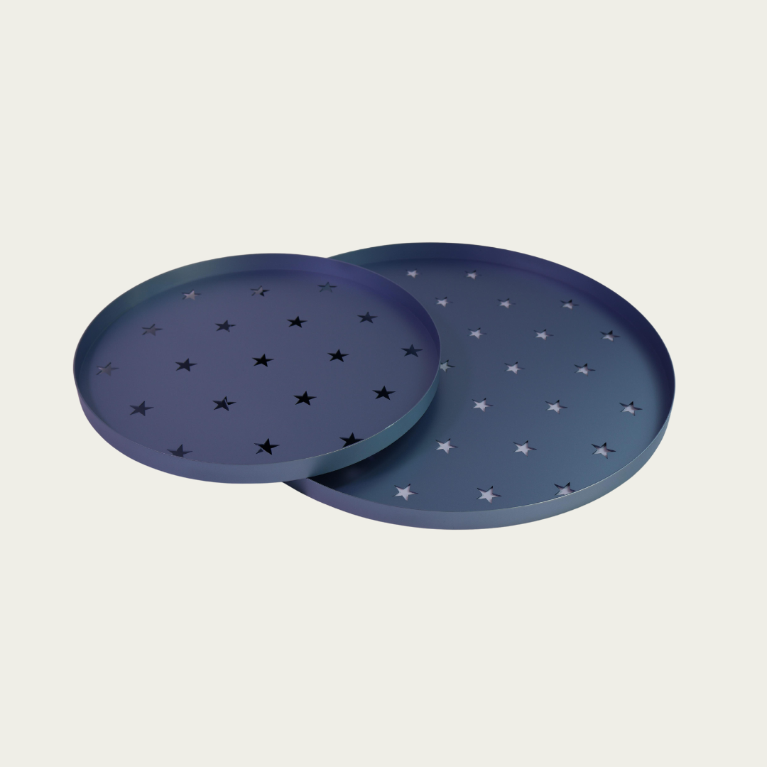 Wandering Stars Blue Tray