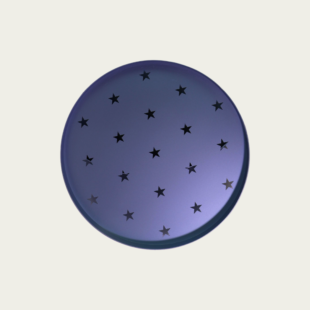 Wandering Stars Blue Tray