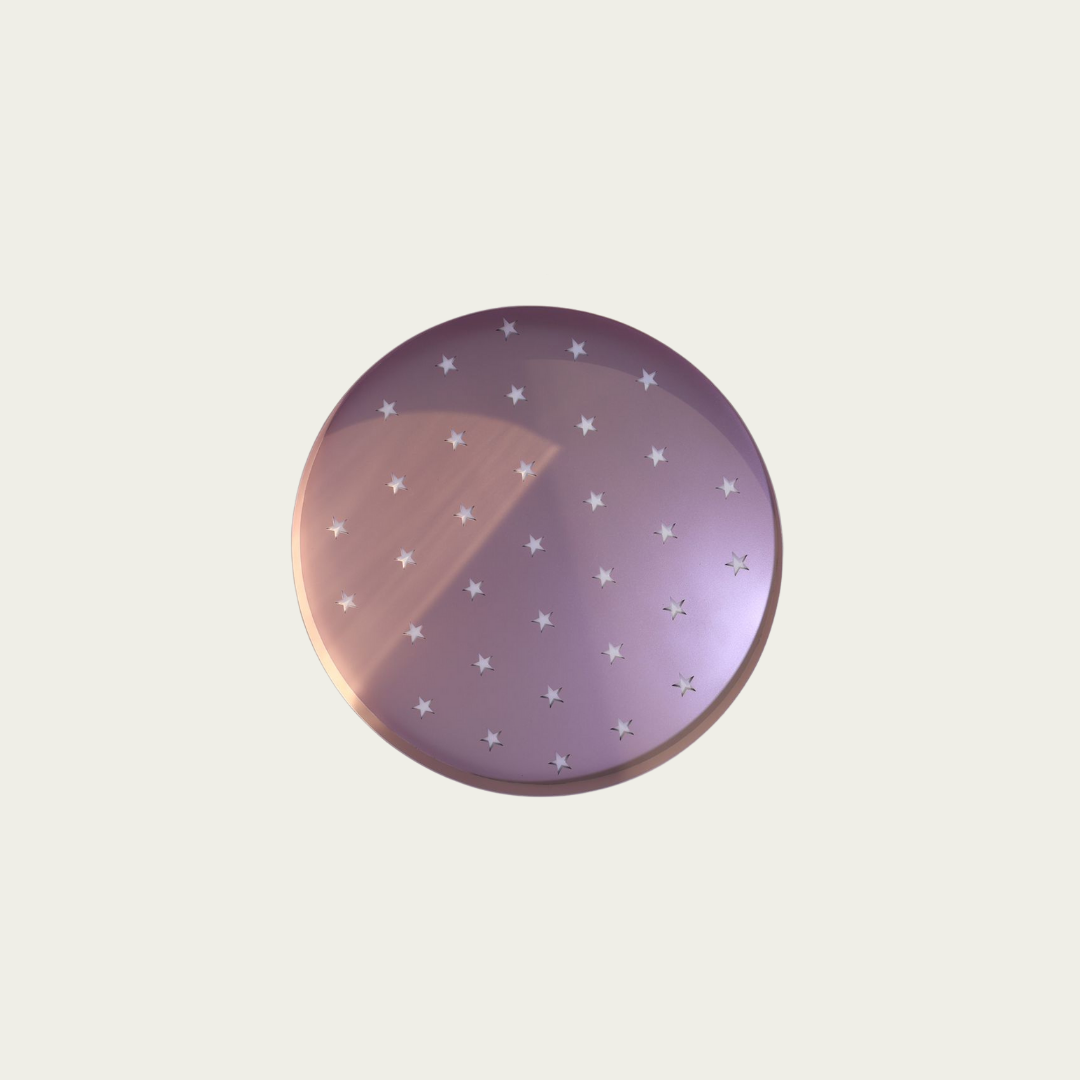 Wandering Stars Pink Tray Small