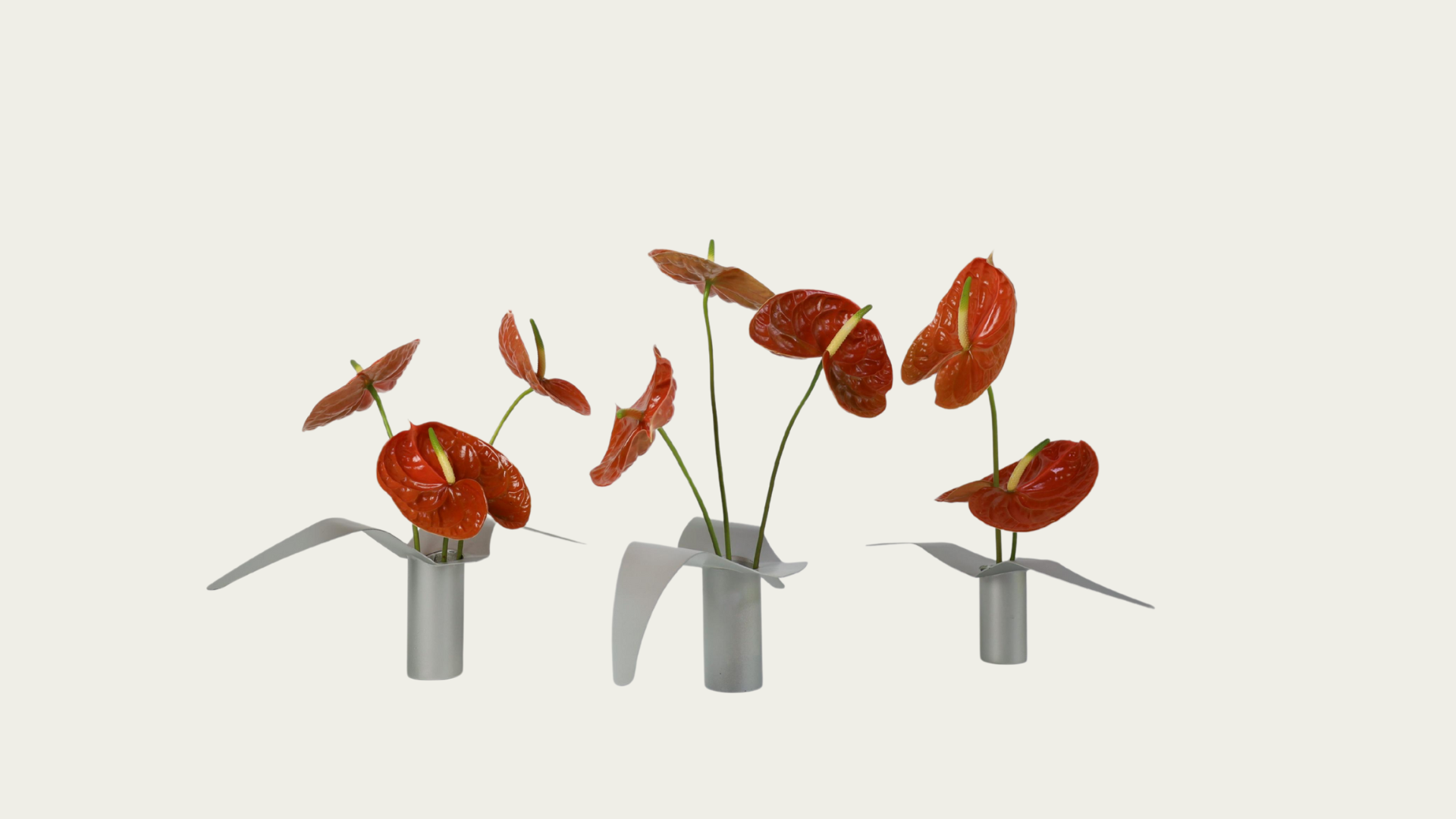 Bird Metal Vase