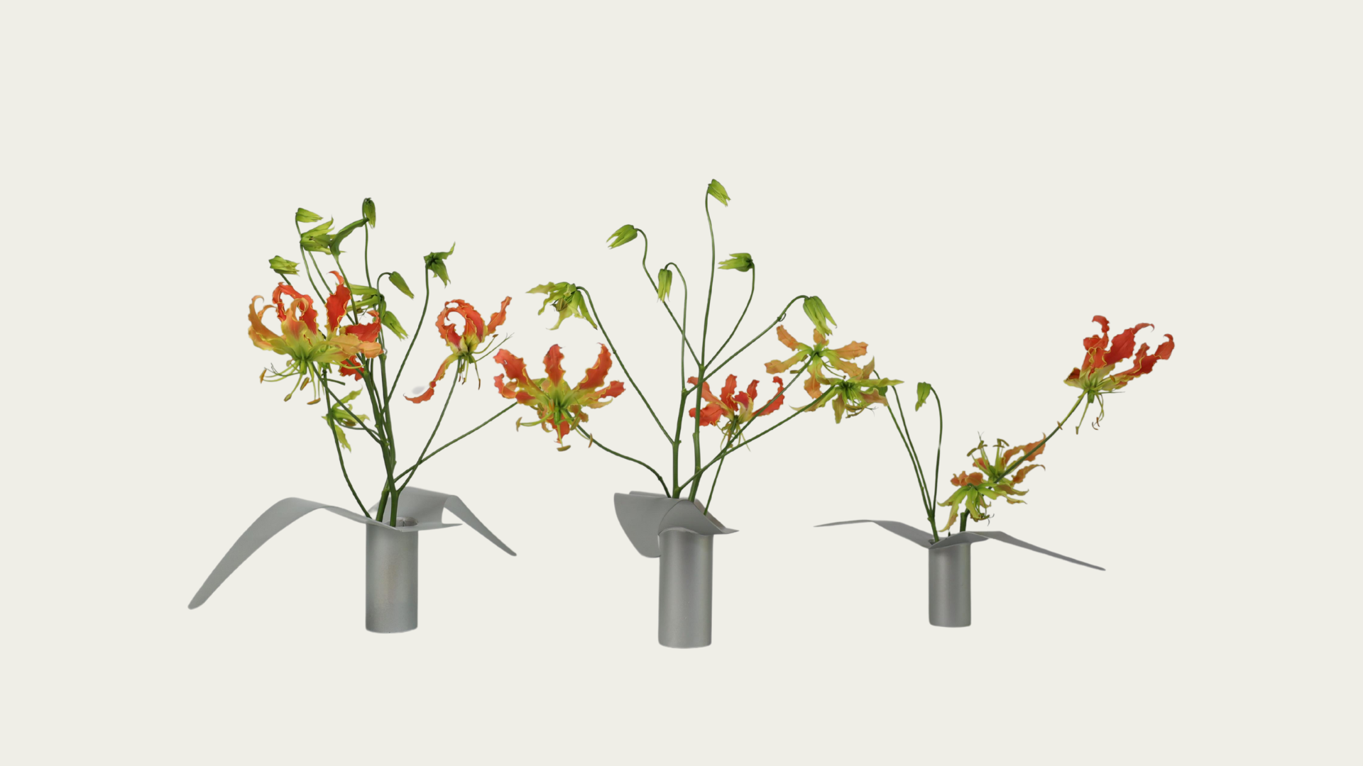 Bird Metal Vase