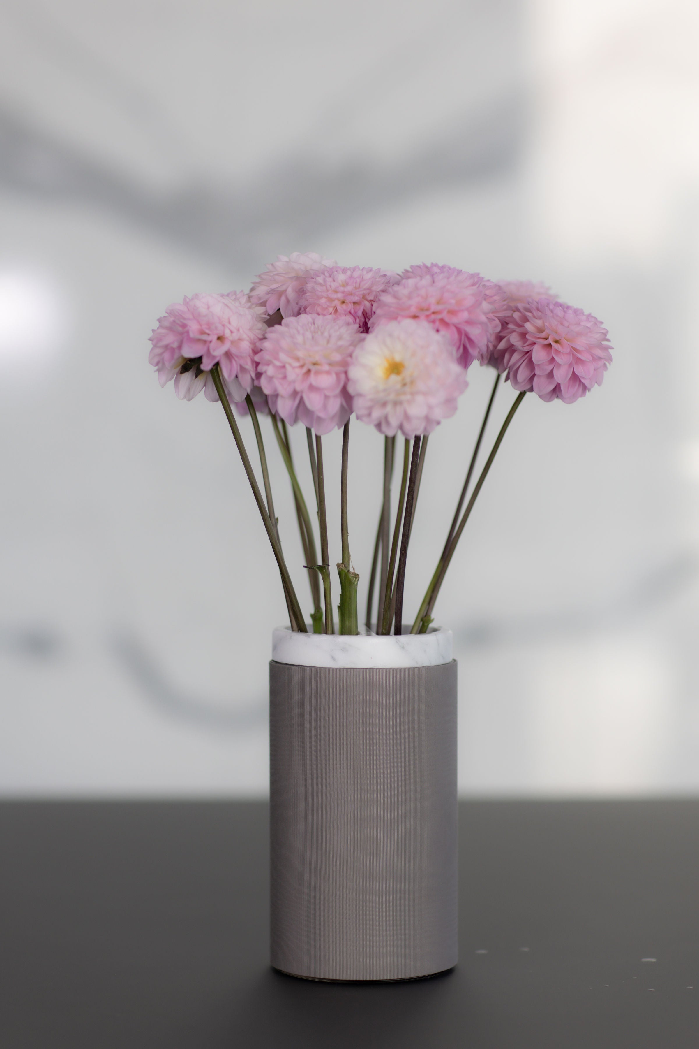 Moire flower arrangement